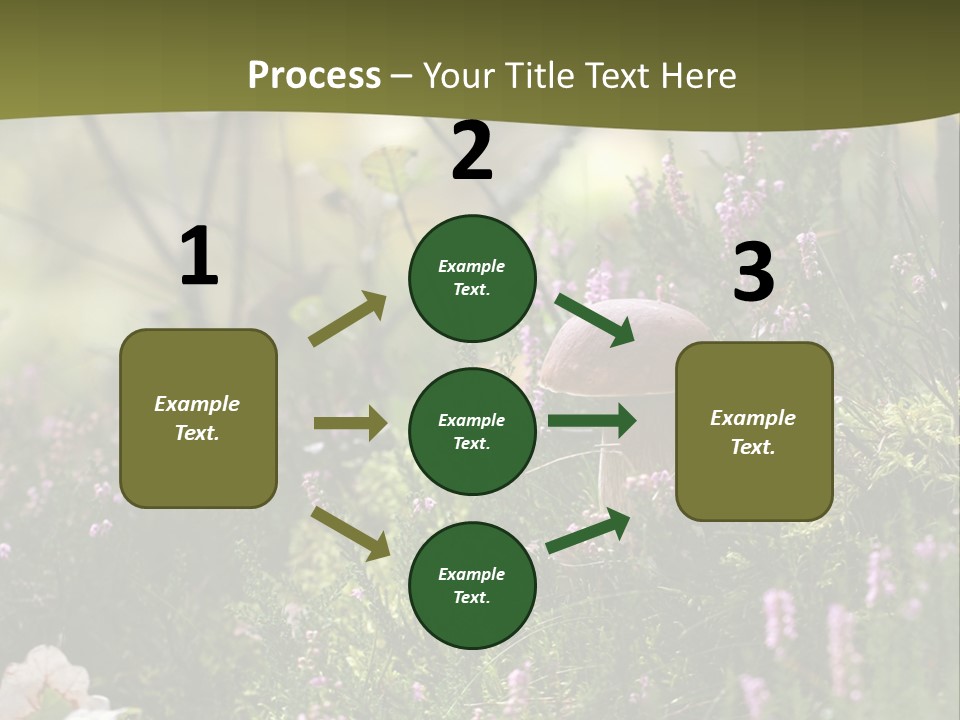 Outdoors Heather Forest PowerPoint Template