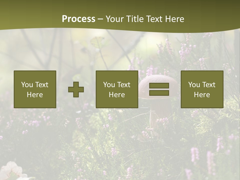Outdoors Heather Forest PowerPoint Template