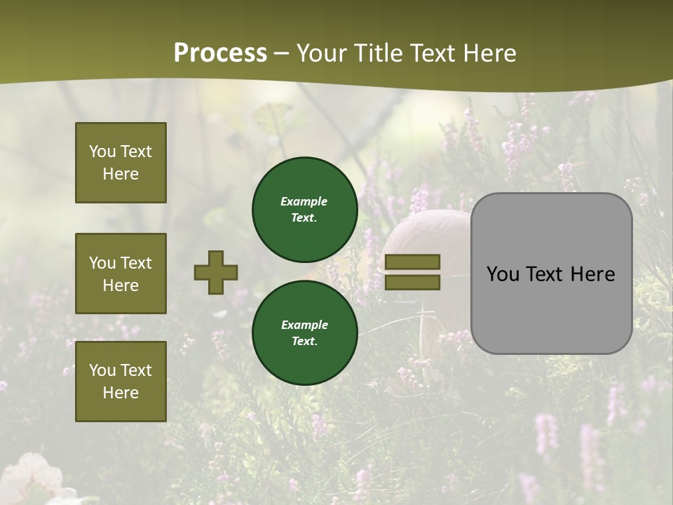 Outdoors Heather Forest PowerPoint Template