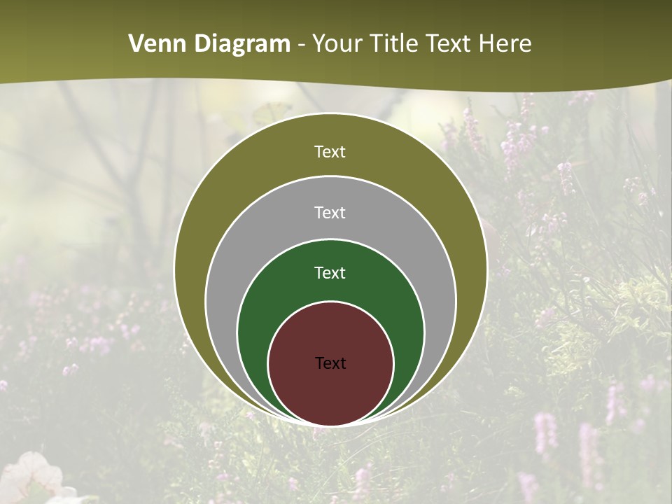 Outdoors Heather Forest PowerPoint Template