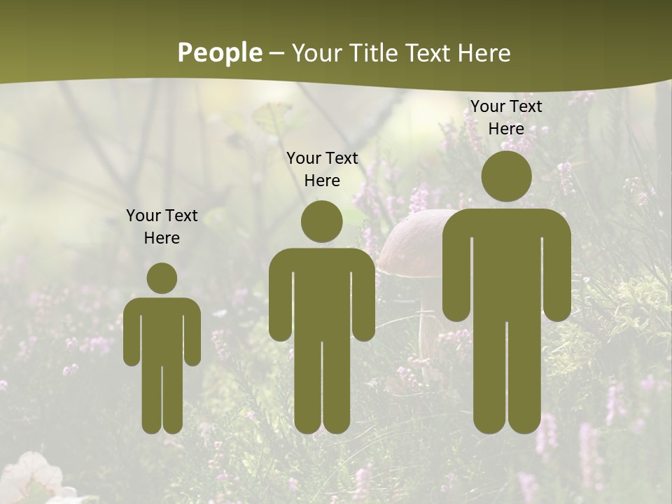 Outdoors Heather Forest PowerPoint Template