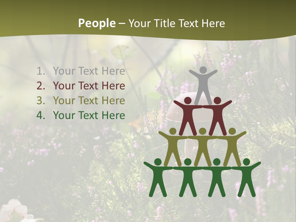 Outdoors Heather Forest PowerPoint Template