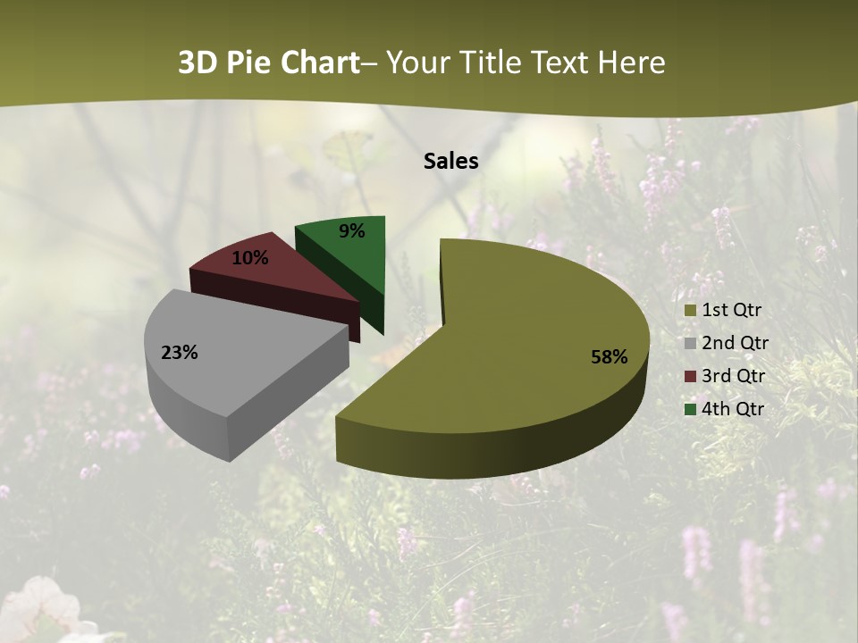 Outdoors Heather Forest PowerPoint Template
