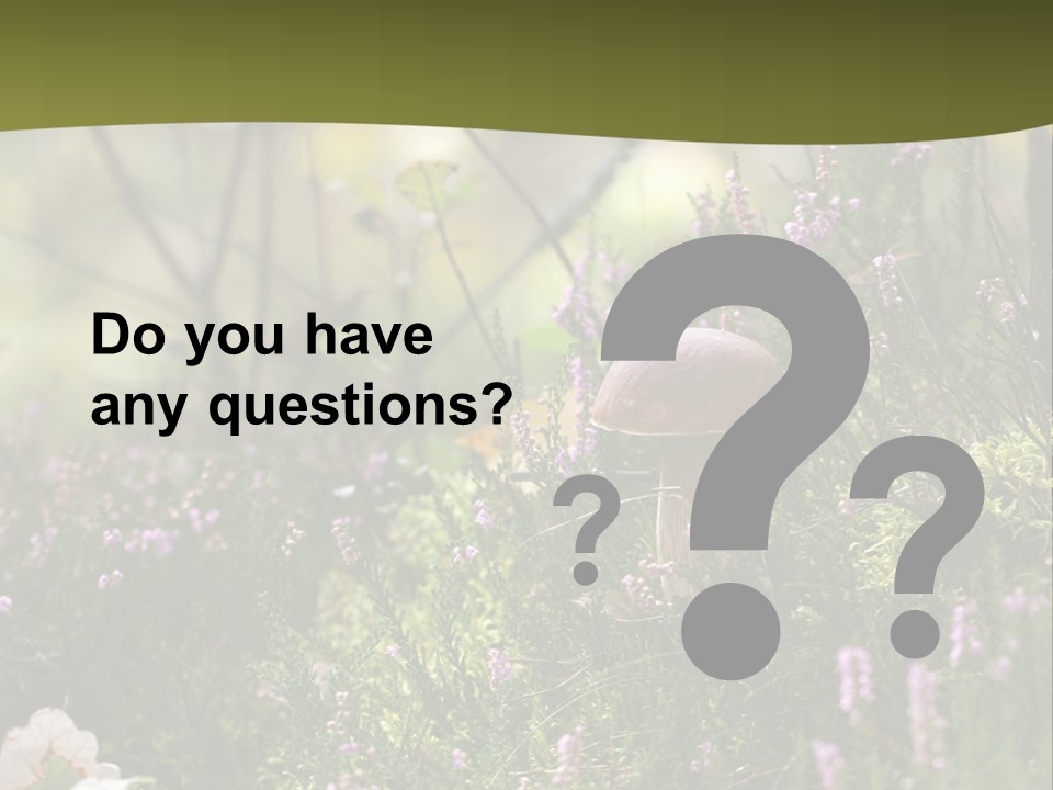 Outdoors Heather Forest PowerPoint Template