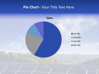 Range Electricity Ecological PowerPoint Template