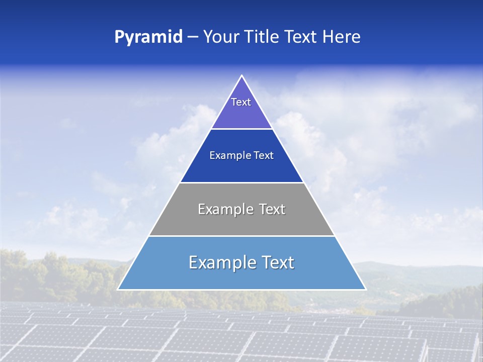 Range Electricity Ecological PowerPoint Template