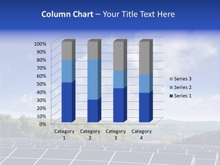 Range Electricity Ecological PowerPoint Template