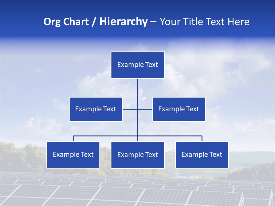 Range Electricity Ecological PowerPoint Template