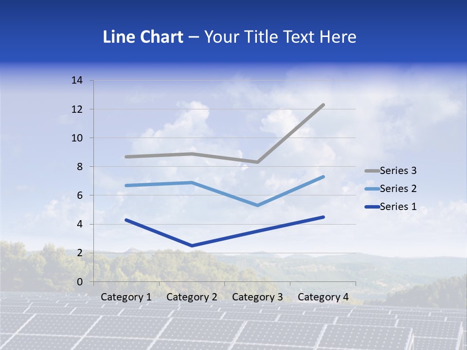 Range Electricity Ecological PowerPoint Template