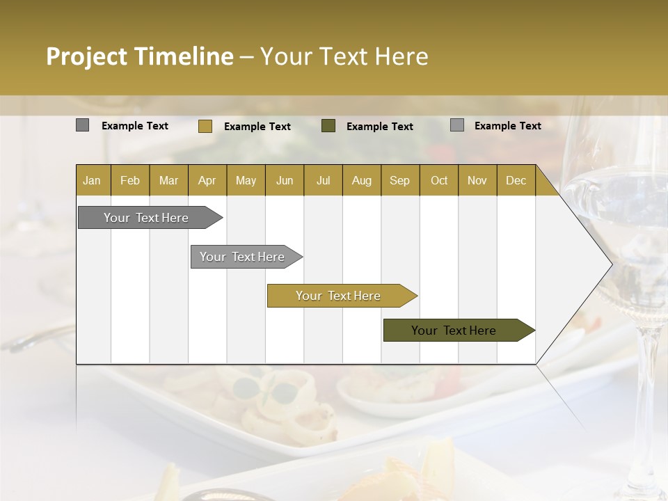 Tasty Wedding Snack PowerPoint Template