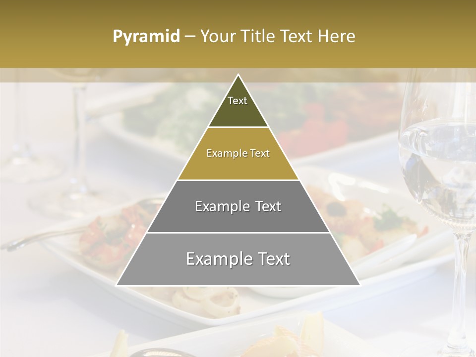 Tasty Wedding Snack PowerPoint Template