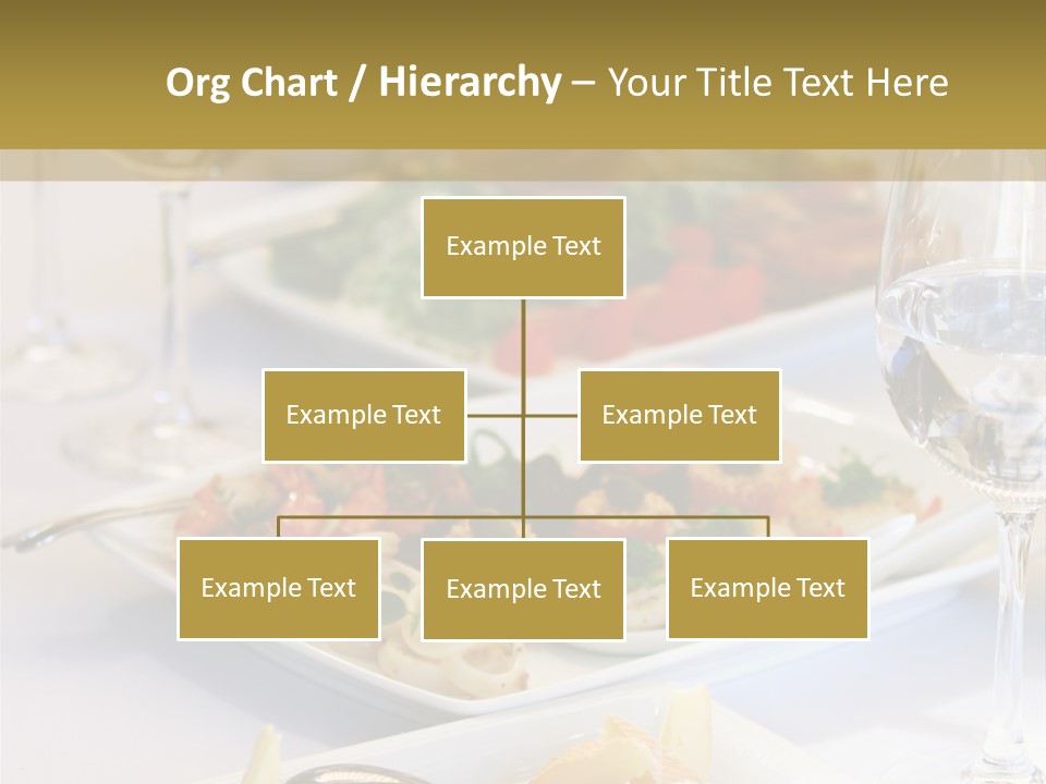 Tasty Wedding Snack PowerPoint Template