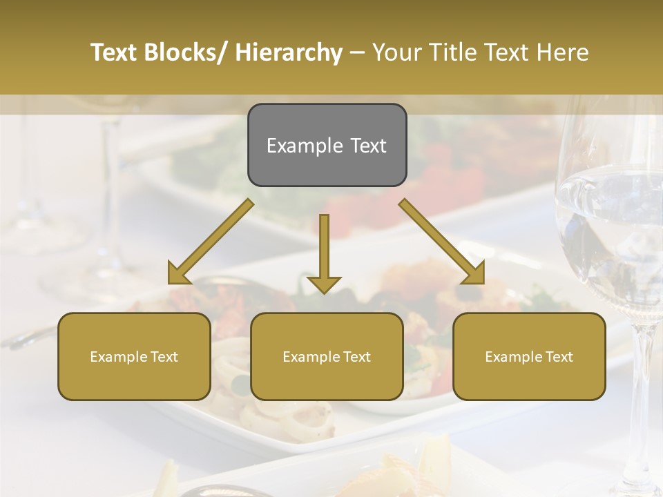 Tasty Wedding Snack PowerPoint Template
