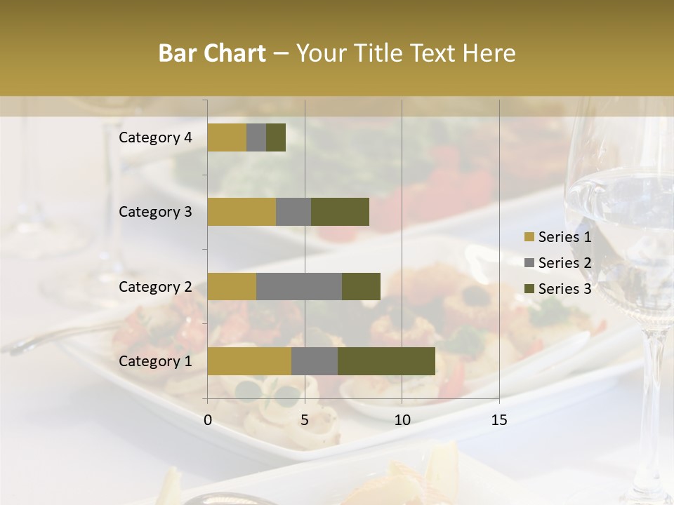 Tasty Wedding Snack PowerPoint Template