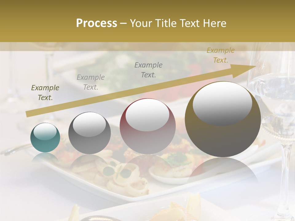 Tasty Wedding Snack PowerPoint Template