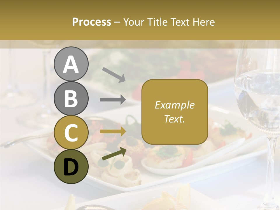 Tasty Wedding Snack PowerPoint Template