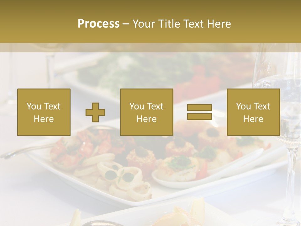 Tasty Wedding Snack PowerPoint Template