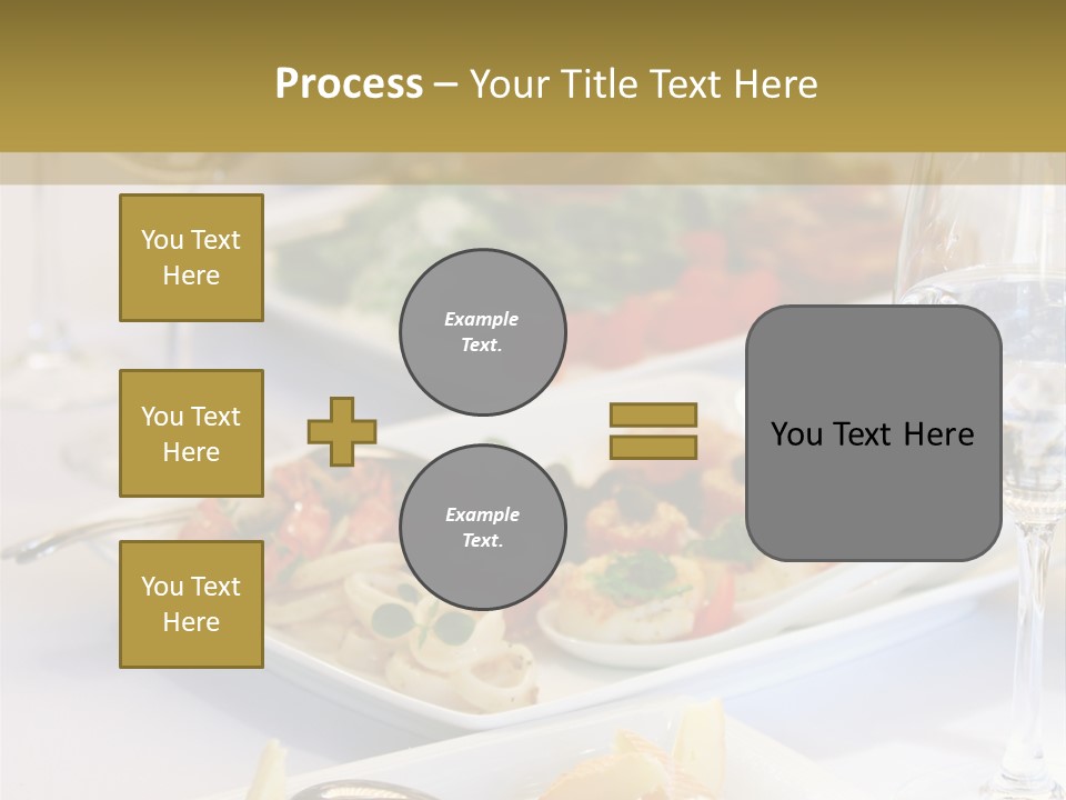 Tasty Wedding Snack PowerPoint Template