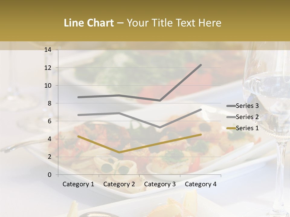 Tasty Wedding Snack PowerPoint Template