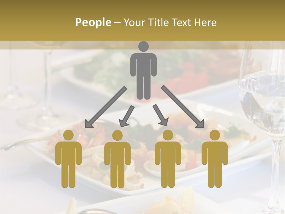 Tasty Wedding Snack PowerPoint Template