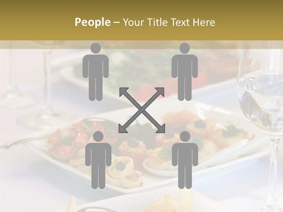 Tasty Wedding Snack PowerPoint Template