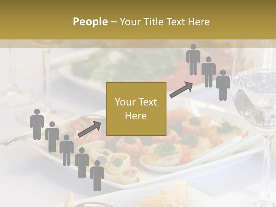 Tasty Wedding Snack PowerPoint Template