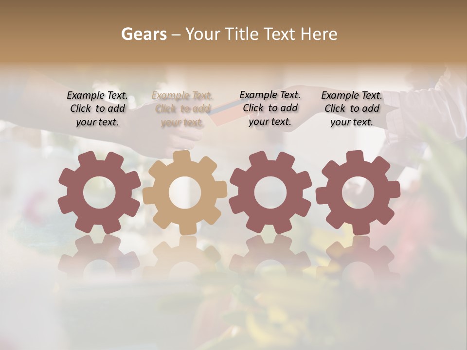 Store Female Credit Card PowerPoint Template