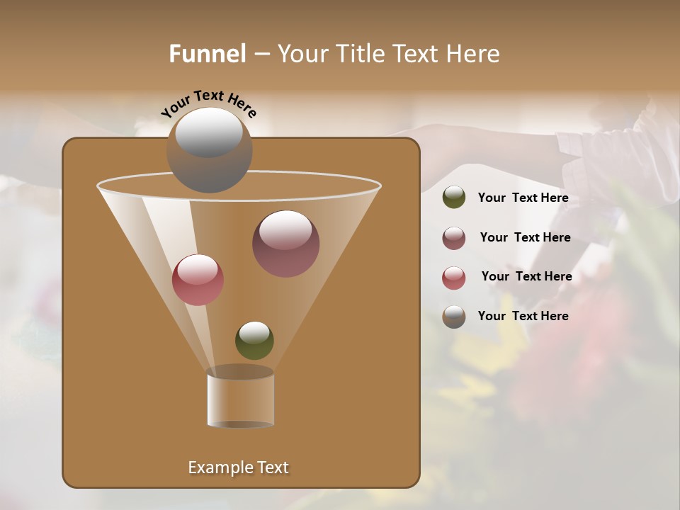 Store Female Credit Card PowerPoint Template