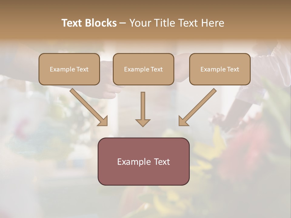 Store Female Credit Card PowerPoint Template