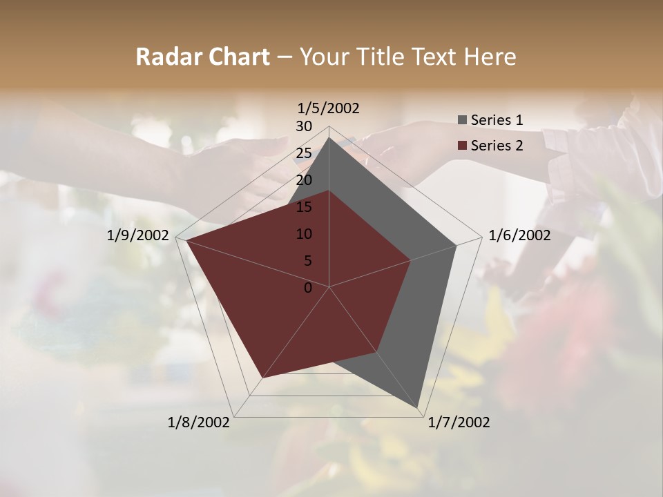 Store Female Credit Card PowerPoint Template