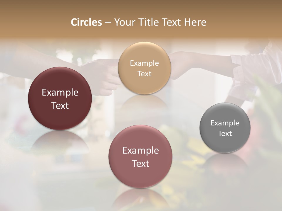 Store Female Credit Card PowerPoint Template