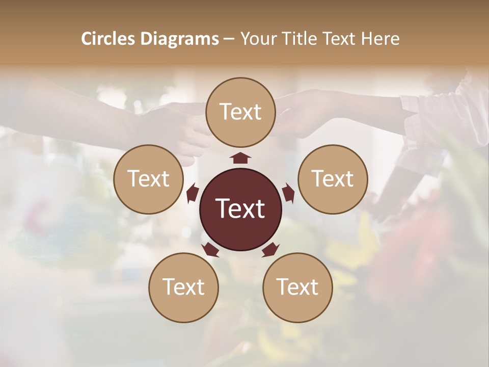 Store Female Credit Card PowerPoint Template