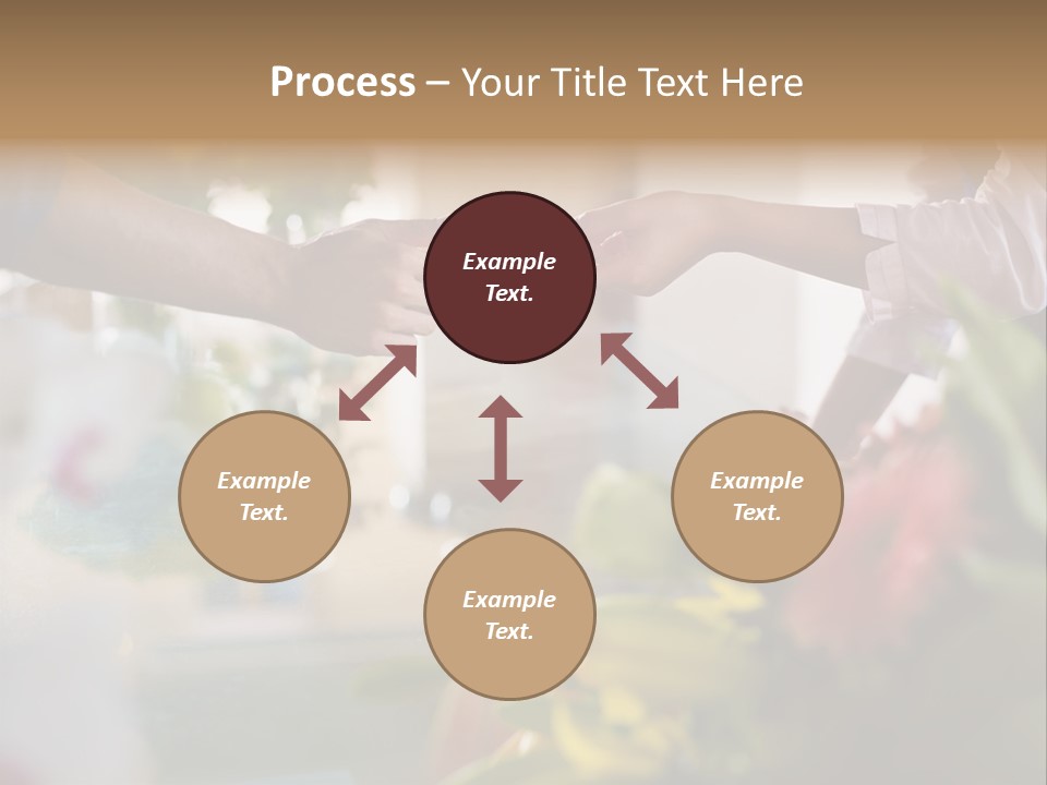 Store Female Credit Card PowerPoint Template