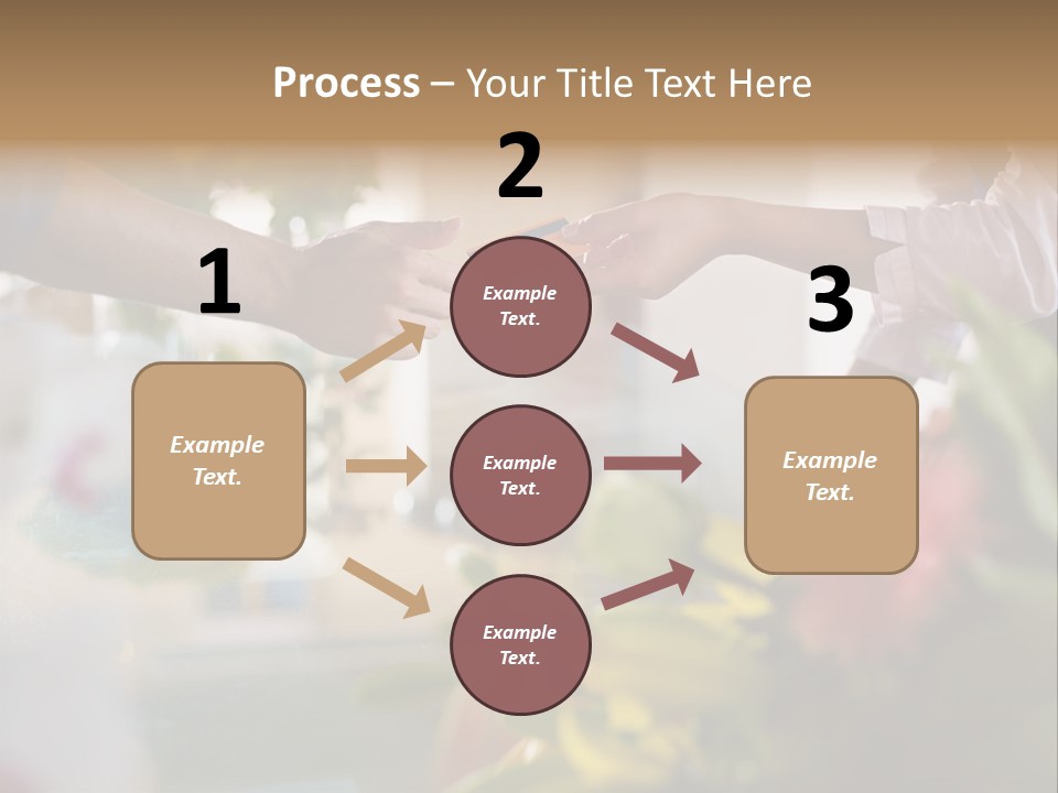 Store Female Credit Card PowerPoint Template