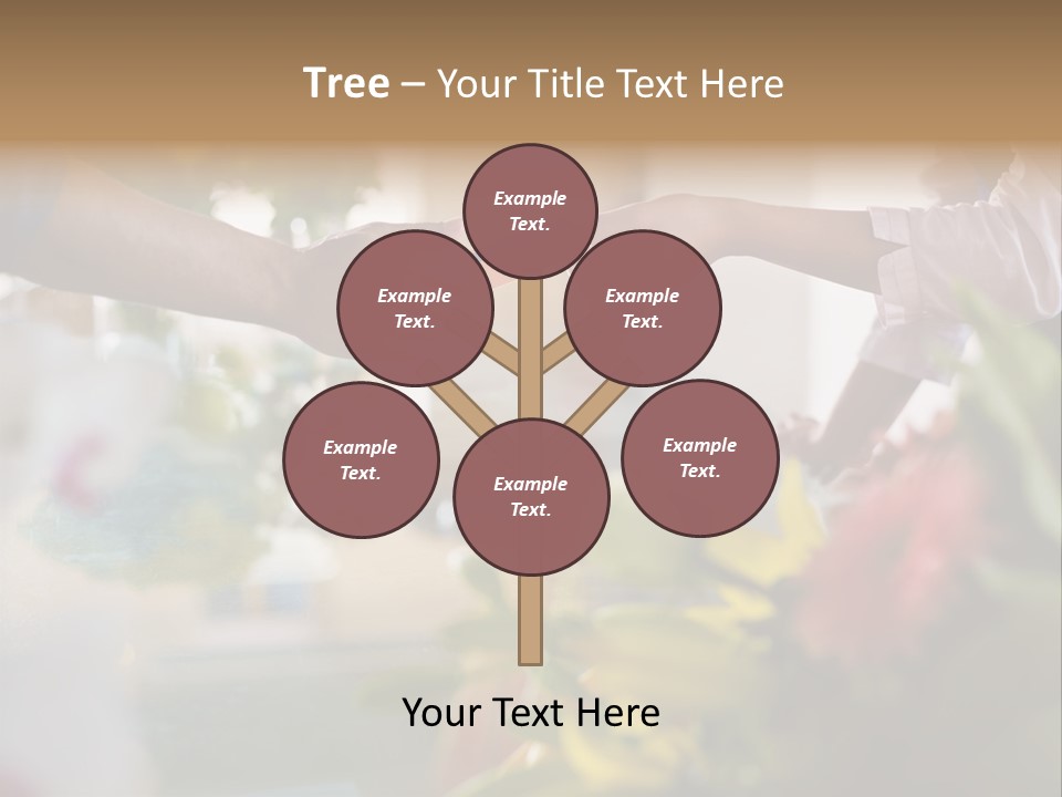 Store Female Credit Card PowerPoint Template