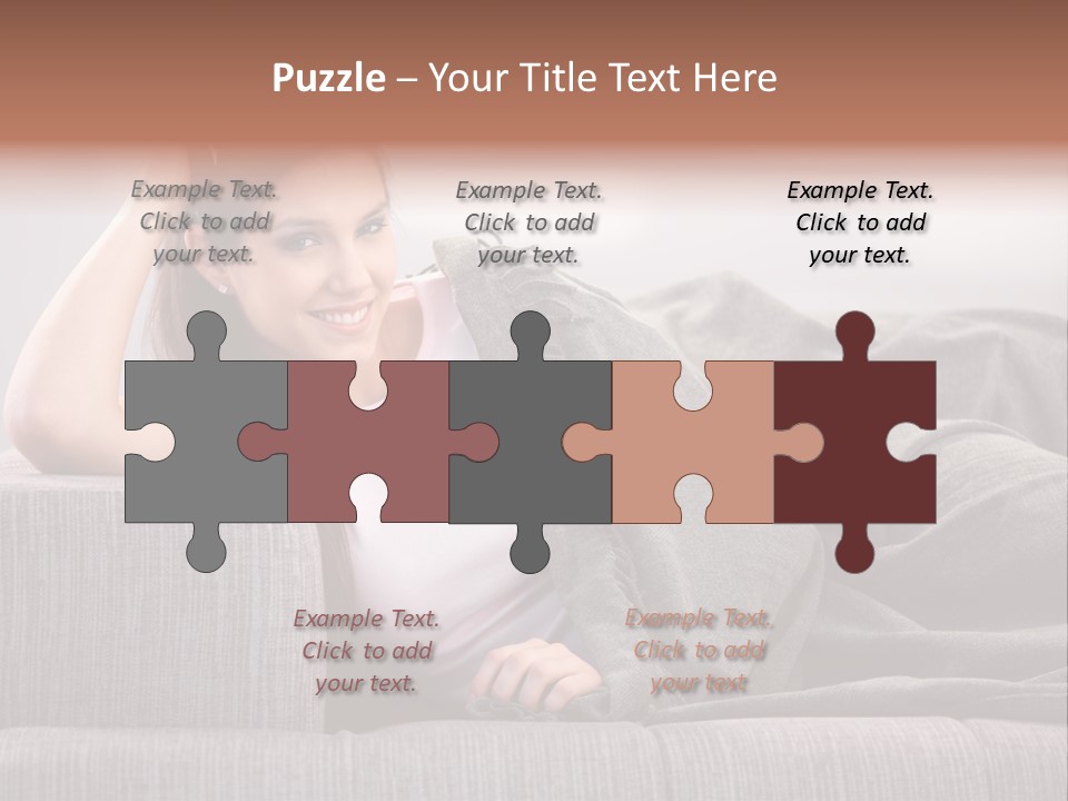 People Pretty Girl PowerPoint Template