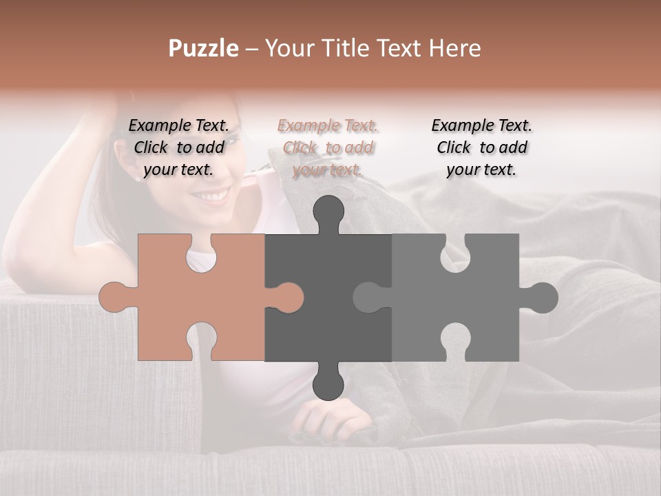 People Pretty Girl PowerPoint Template