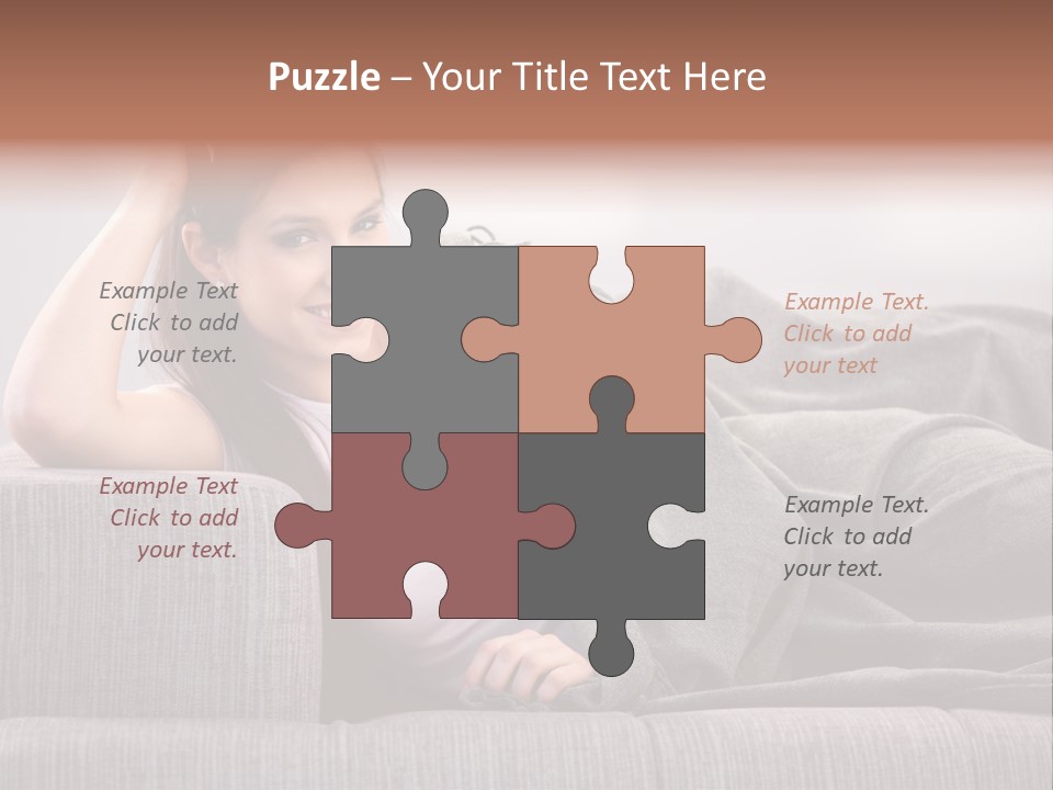 People Pretty Girl PowerPoint Template