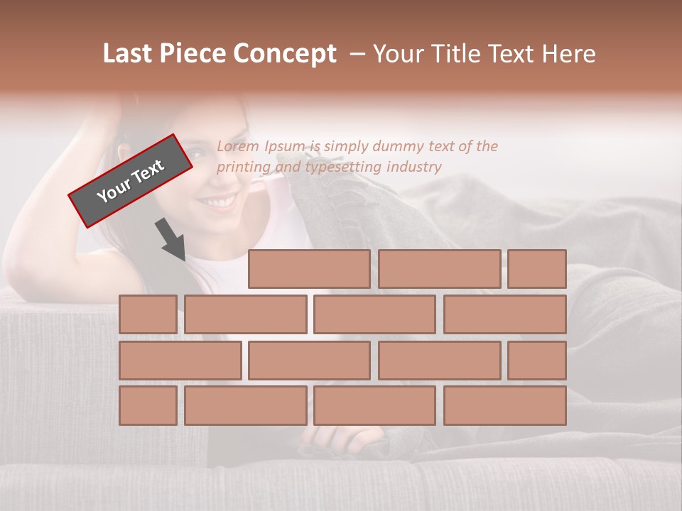 People Pretty Girl PowerPoint Template