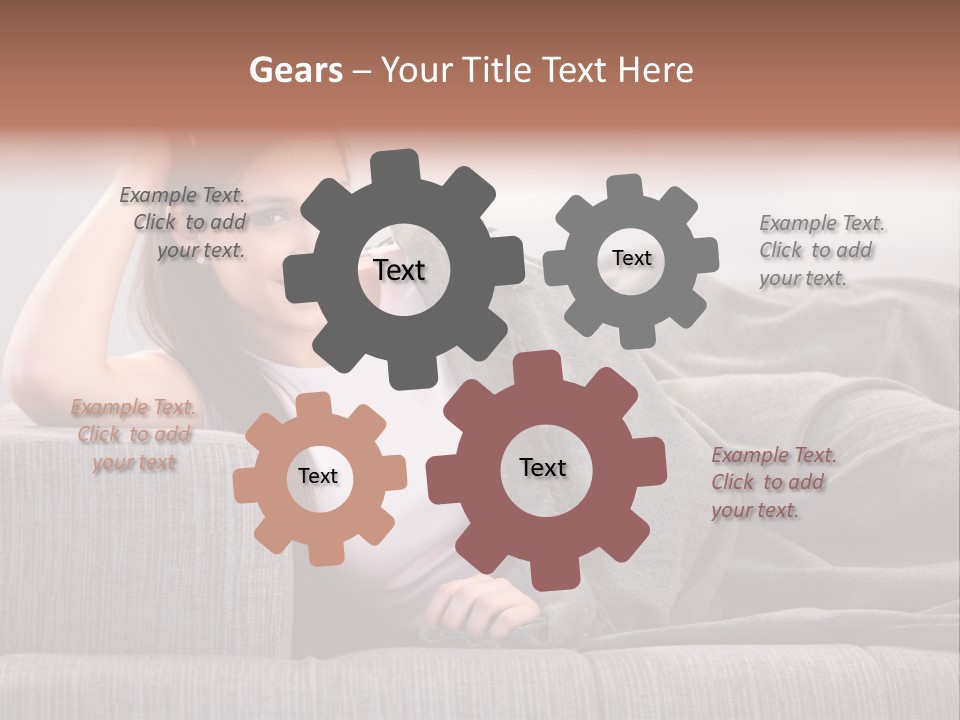 People Pretty Girl PowerPoint Template