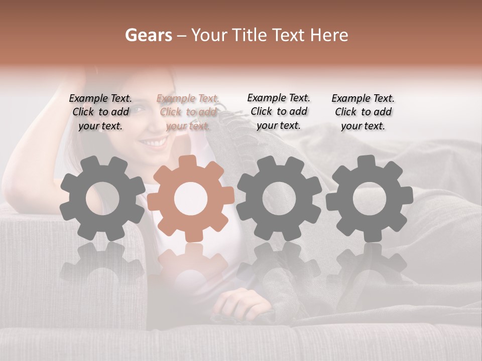 People Pretty Girl PowerPoint Template