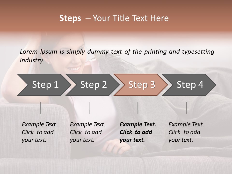 People Pretty Girl PowerPoint Template