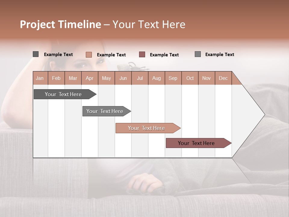 People Pretty Girl PowerPoint Template