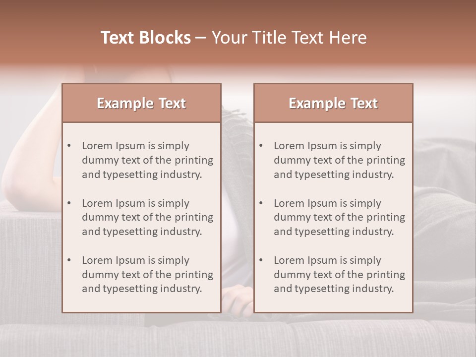 People Pretty Girl PowerPoint Template