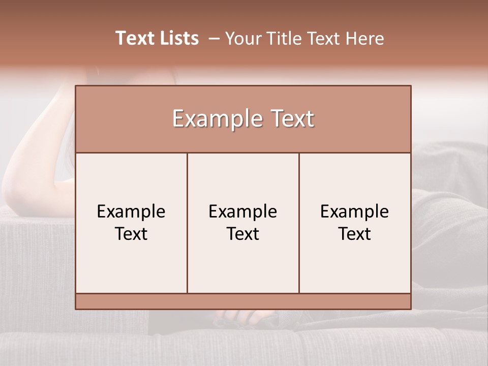 People Pretty Girl PowerPoint Template