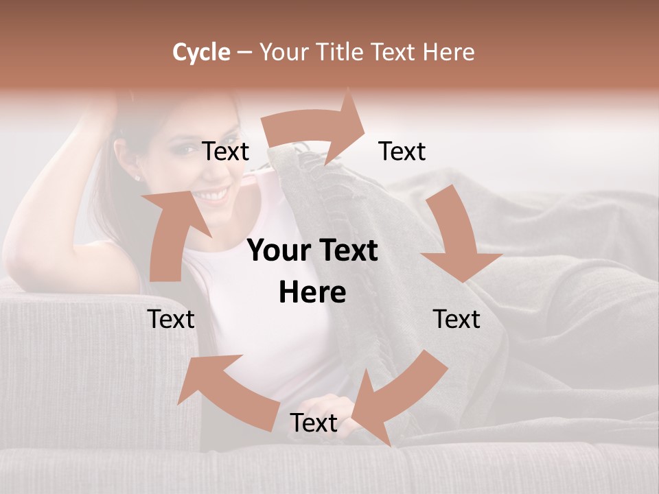 People Pretty Girl PowerPoint Template