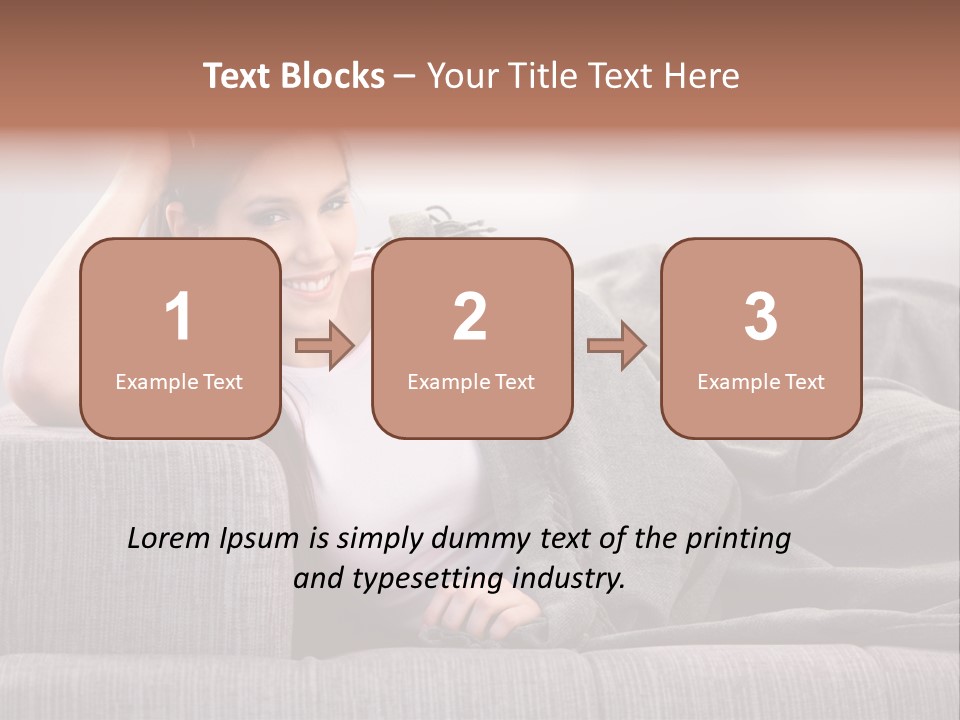 People Pretty Girl PowerPoint Template