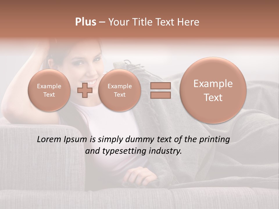 People Pretty Girl PowerPoint Template