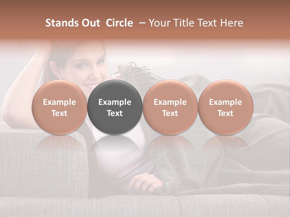 People Pretty Girl PowerPoint Template