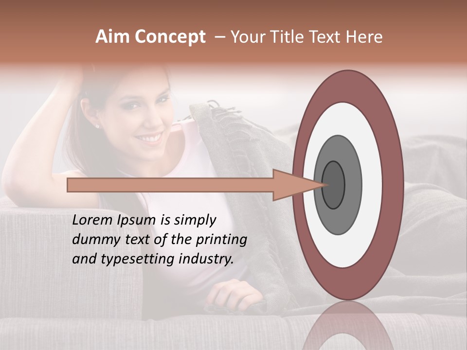 People Pretty Girl PowerPoint Template